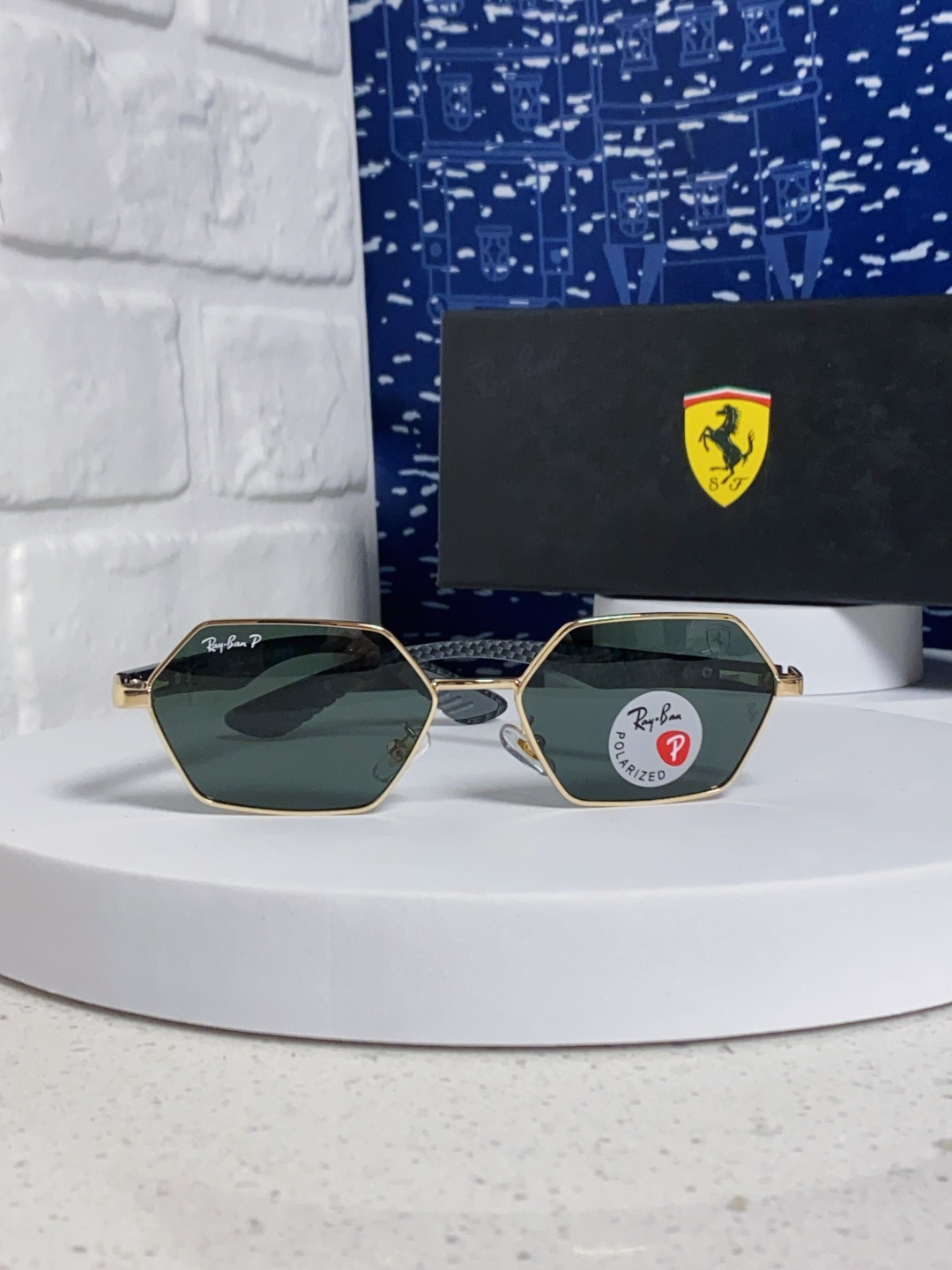 RAY-BAN レイバン メガネ サングラス フェラーリ コラボ メンズ レディース ポラライズド ポリカーボネート 全6色展開 RB3137 - 画像 5