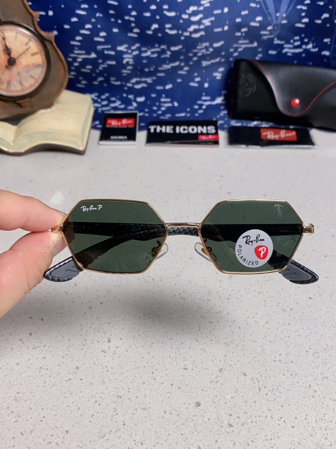 RAY-BAN レイバン メガネ サングラス フェラーリ コラボ メンズ レディース ポラライズド ポリカーボネート 全6色展開 RB3137 - 画像 7