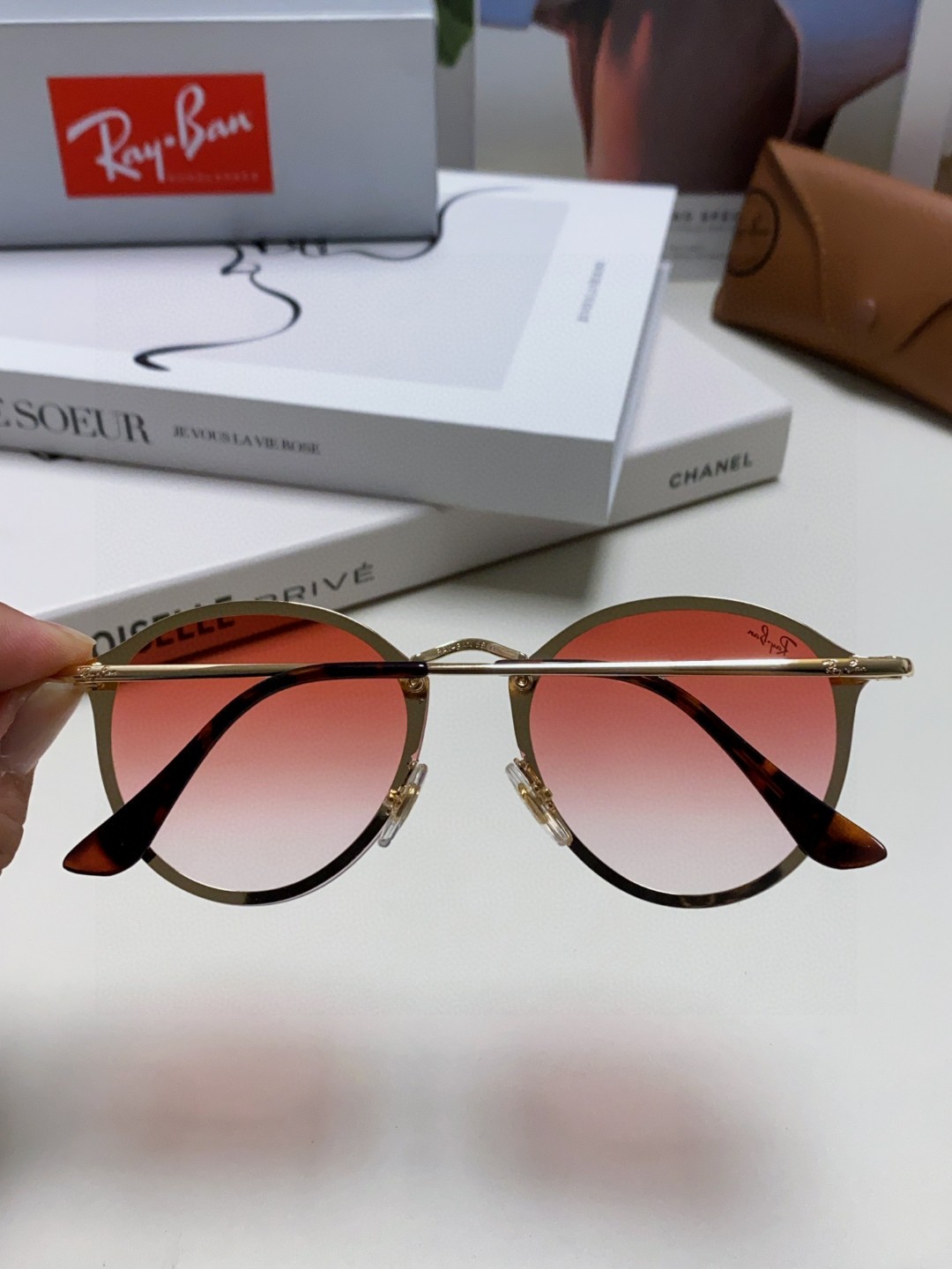 RAY-BAN レイバン サングラス RB3574 デッドストック メンズ レディース フレーム グラデーション 多色展開 - 画像 6