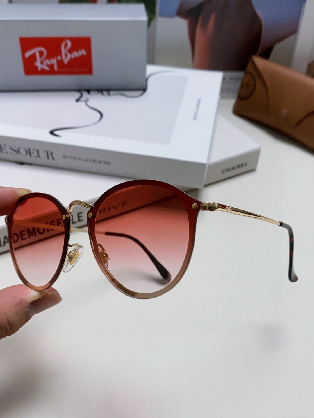 RAY-BAN レイバン サングラス RB3574 デッドストック メンズ レディース フレーム グラデーション 多色展開 - 画像 7