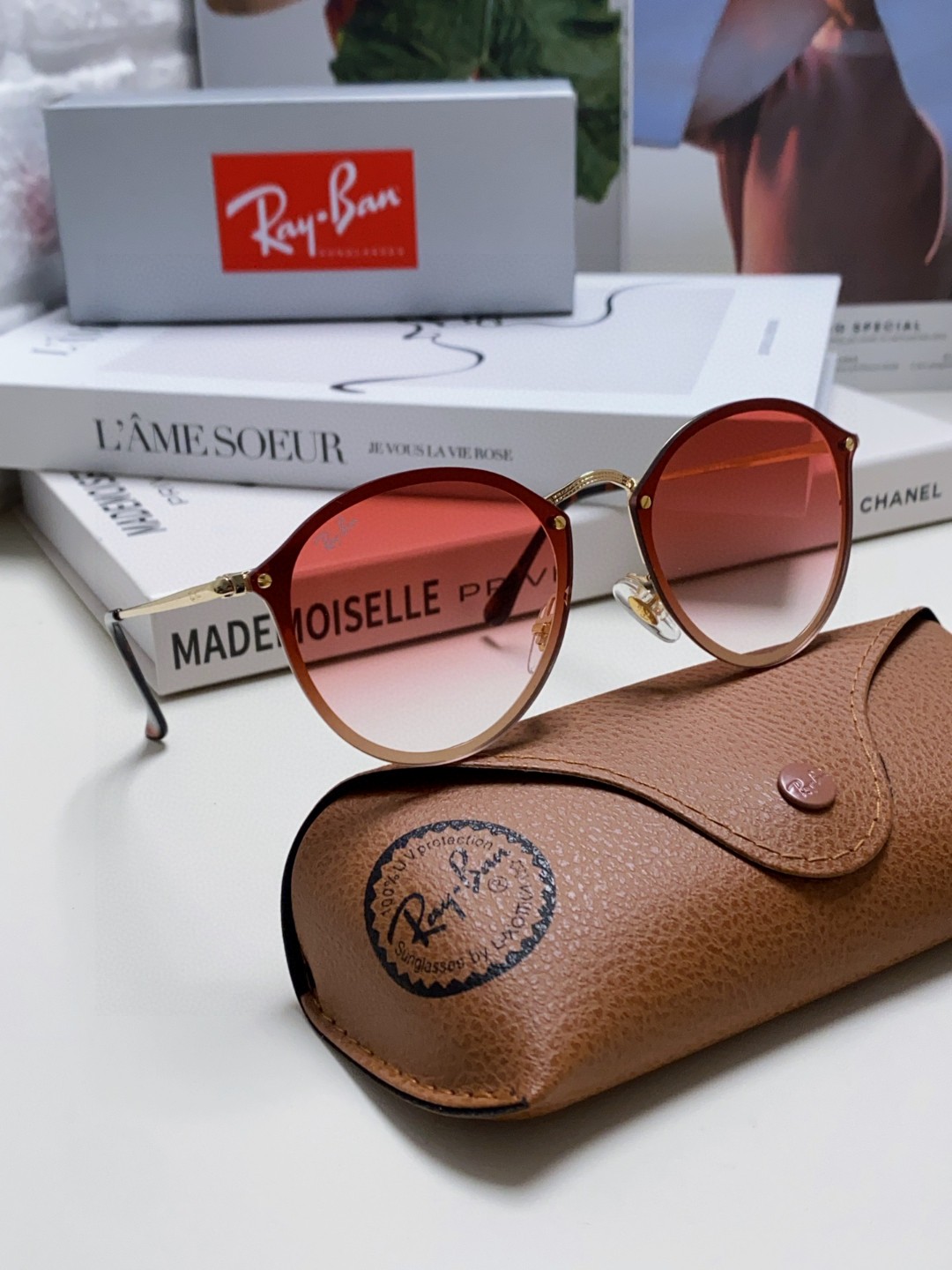 RAY-BAN レイバン サングラス RB3574 デッドストック メンズ レディース フレーム グラデーション 多色展開 - 画像 9