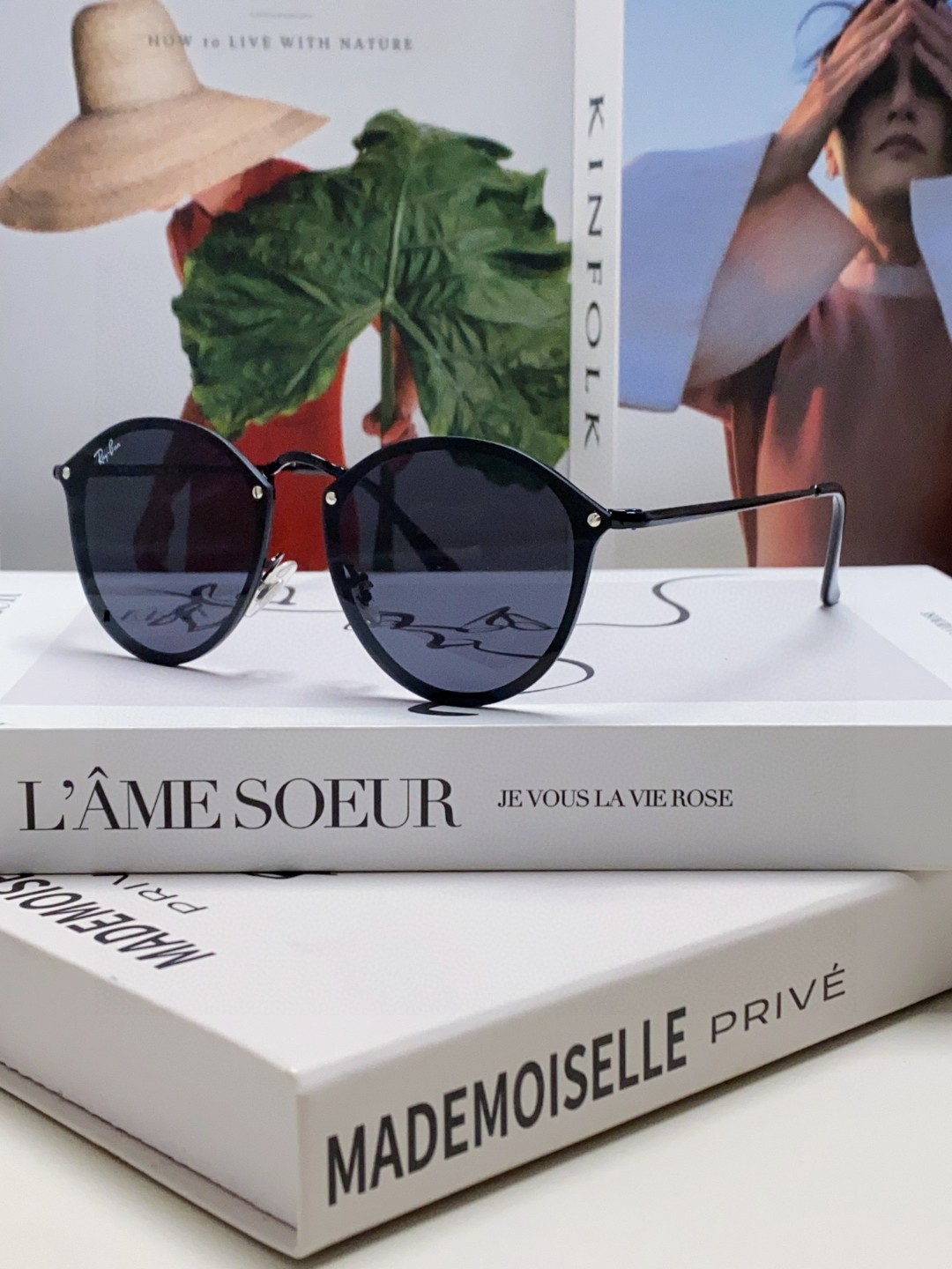 RAY-BAN レイバン サングラス RB3574 対応 メンズ レディース トレンド ブラック 多色展開