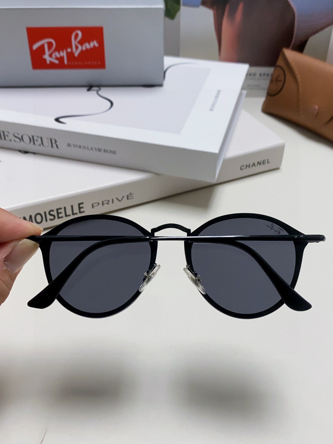 RAY-BAN レイバン サングラス RB3574 対応 メンズ レディース トレンド ブラック 多色展開 - 画像 6