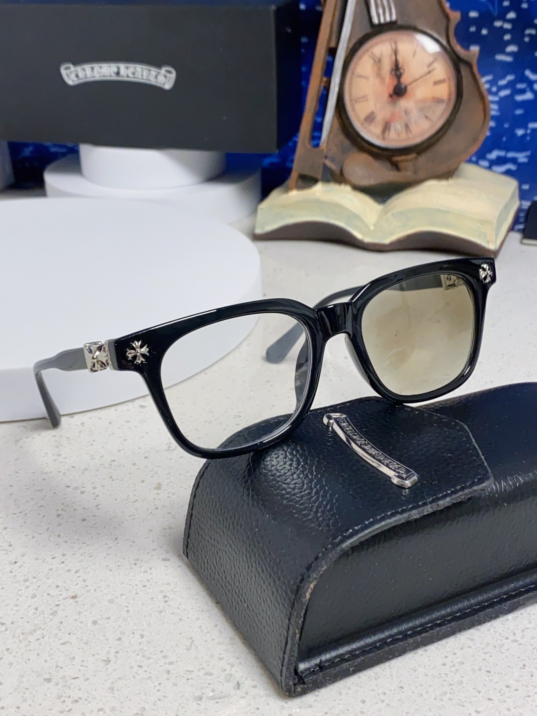 CHROME HEARTS クロムハーツ サングラス UV変色 フレーム 19-138 メンズ レディース ブラック 多色展開 - 画像 2