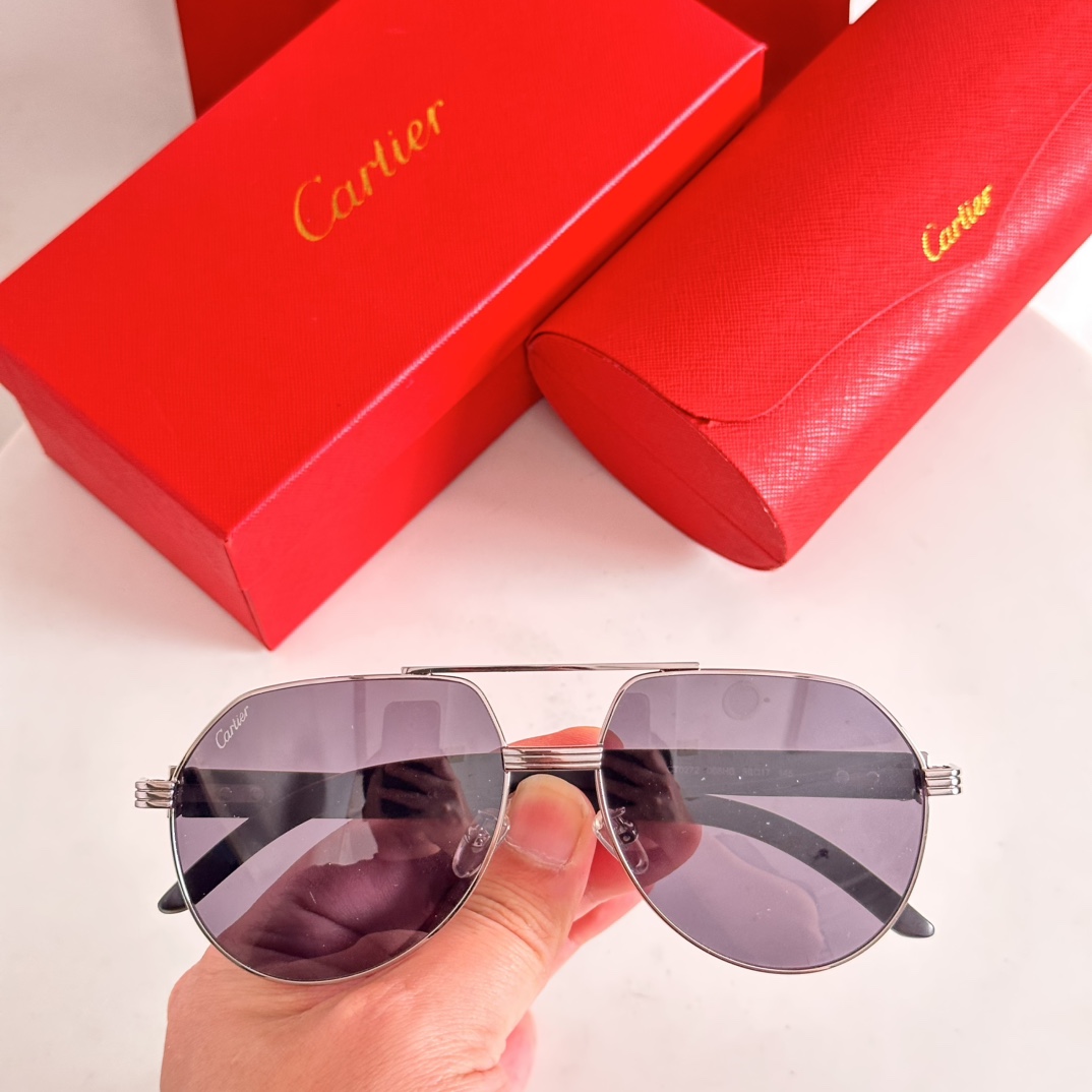 Cartier カルティエ サングラス MODEL CT0272 カルティエ対応 メンズ 限定カラー 全6色展開