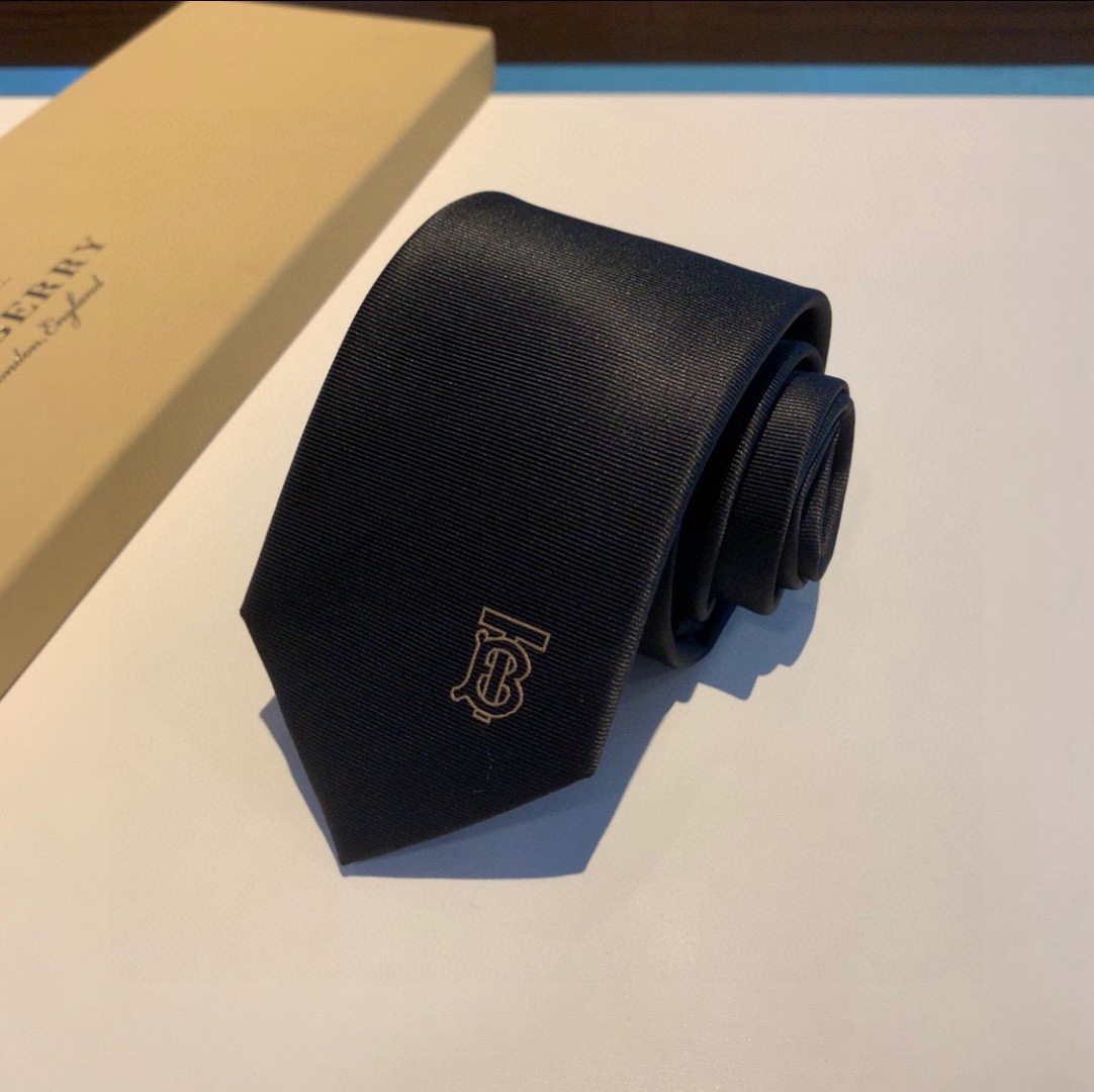 TBロゴ ネクタイ バーバリー調 結婚式 ホスト 衣装 高級シルク調 光沢 ゴールド ネイビー - 画像 7