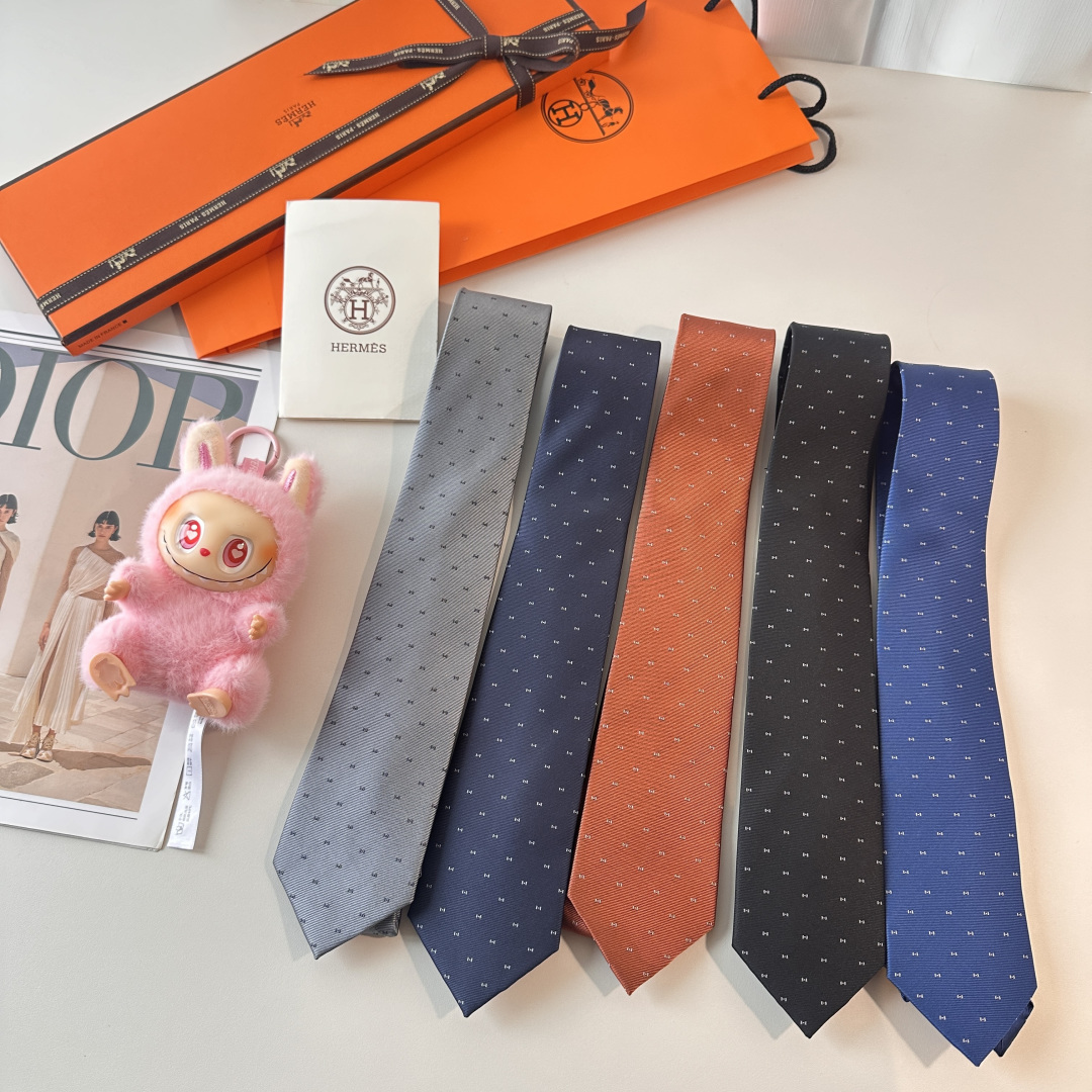 H織り ネクタイ ヘレンドール風 結婚式 ホスト 衣装 高級シルク調 光沢 ライトブルー - 画像 2