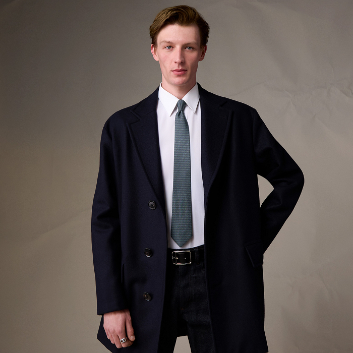 グレージュ柄 ネクタイ フェラガモ風 結婚式 ホスト 衣装 高級シルク調 光沢 グレー