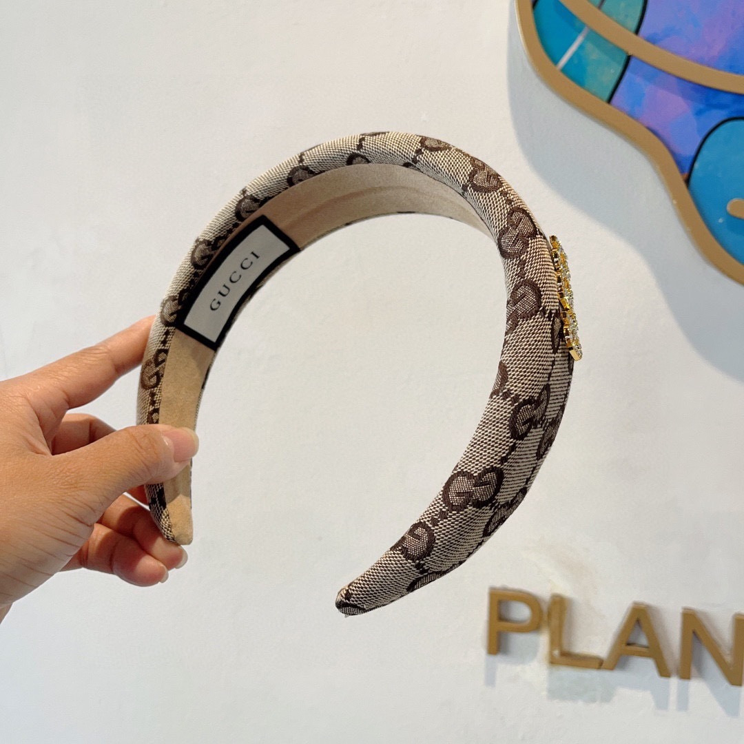 GUCCI グッチ ヘアバンド グッチ ロゴ メンズ レディース 全3色 - 画像 4