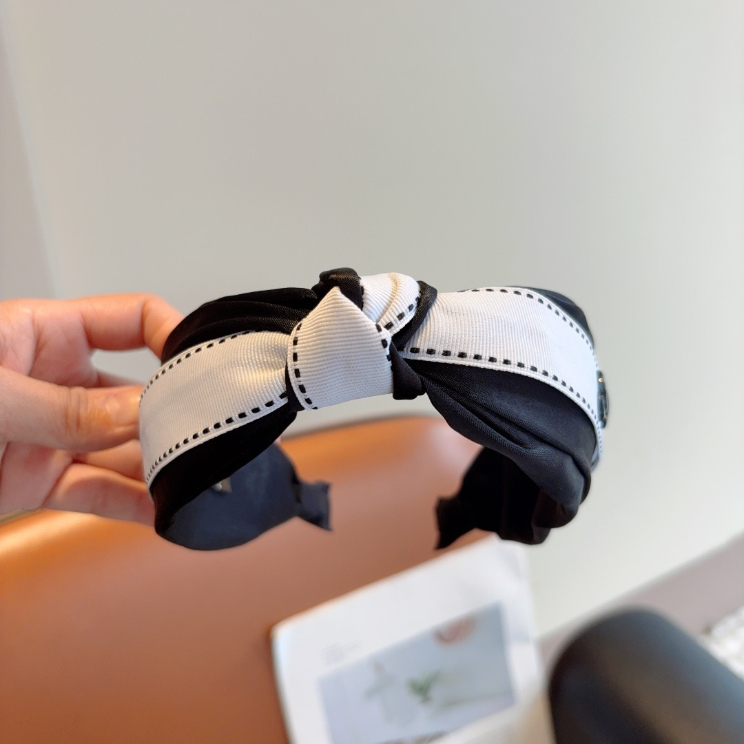 CHANEL シャネル ヘアバンド 本革 ファッション ブランド 通勤 ブラック - 画像 6