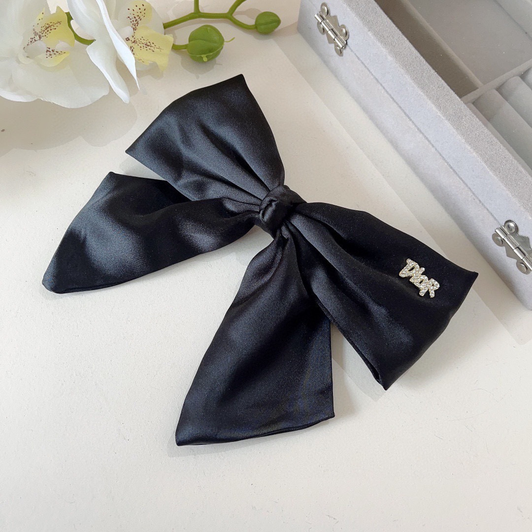 Dior ディオール ヘアアクセント ヘアクリップ ブラック ピンク ホワイト 全3色 - 画像 7