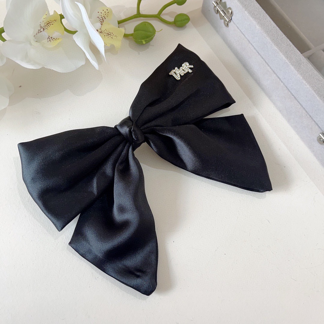 Dior ディオール ヘアアクセント ヘアクリップ ブラック ピンク ホワイト 全3色 - 画像 8