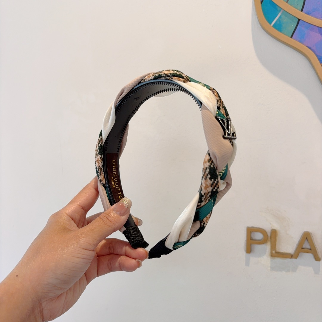 LOUIS VUITTON ルイヴィトン ヘアバンド ブランド ファッション ブランド ヘアアクセサリー 全3色 - 画像 2