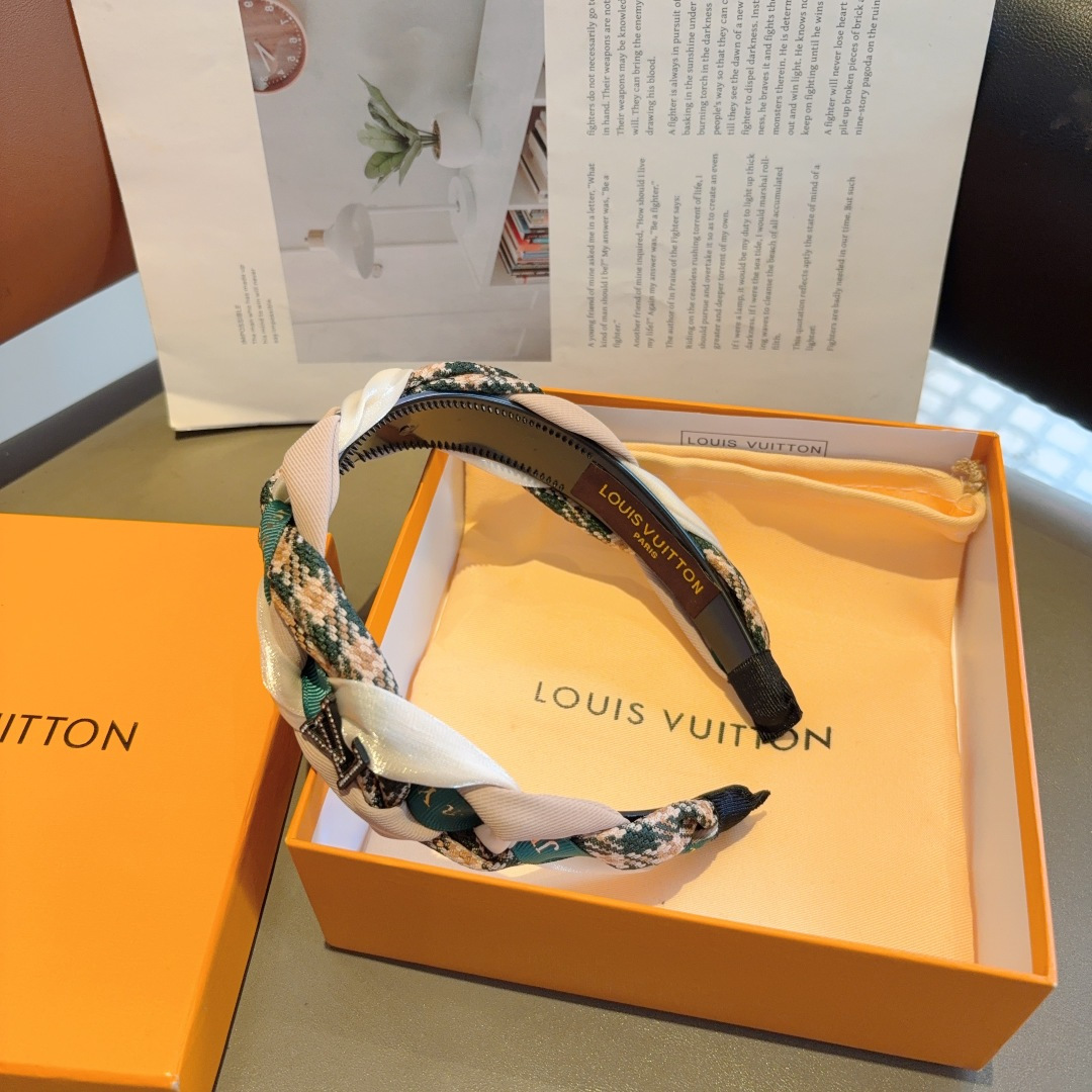 LOUIS VUITTON ルイヴィトン ヘアバンド ブランド ファッション ブランド ヘアアクセサリー 全3色 - 画像 5