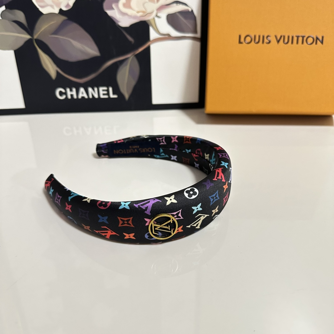LOUIS VUITTON ルイヴィトン ヘアバンド ファッション ブランド 2色展開 - 画像 2
