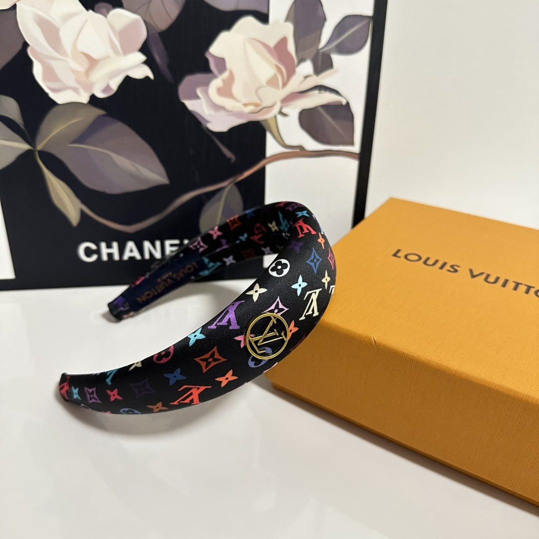 LOUIS VUITTON ルイヴィトン ヘアバンド ファッション ブランド 2色展開 - 画像 5