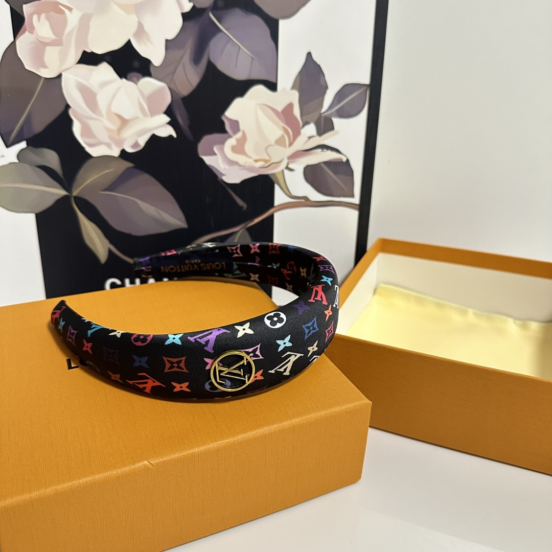 LOUIS VUITTON ルイヴィトン ヘアバンド ファッション ブランド 2色展開 - 画像 7