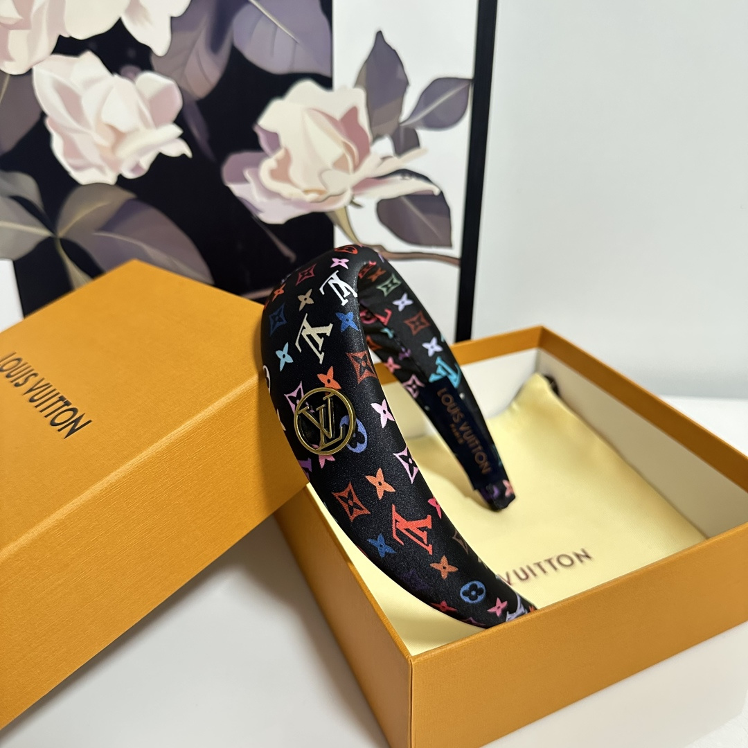 LOUIS VUITTON ルイヴィトン ヘアバンド ファッション ブランド 2色展開 - 画像 9