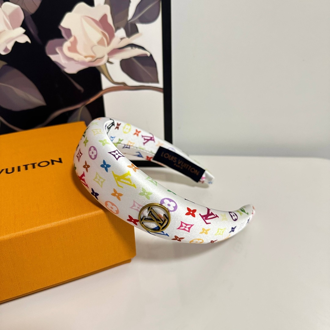 LOUIS VUITTON ルイ・ヴィトン ヘアバンド ファッション ブランド マルチカラー - 画像 7
