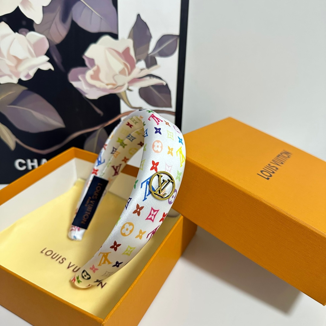 LOUIS VUITTON ルイ・ヴィトン ヘアバンド ファッション ブランド マルチカラー - 画像 8