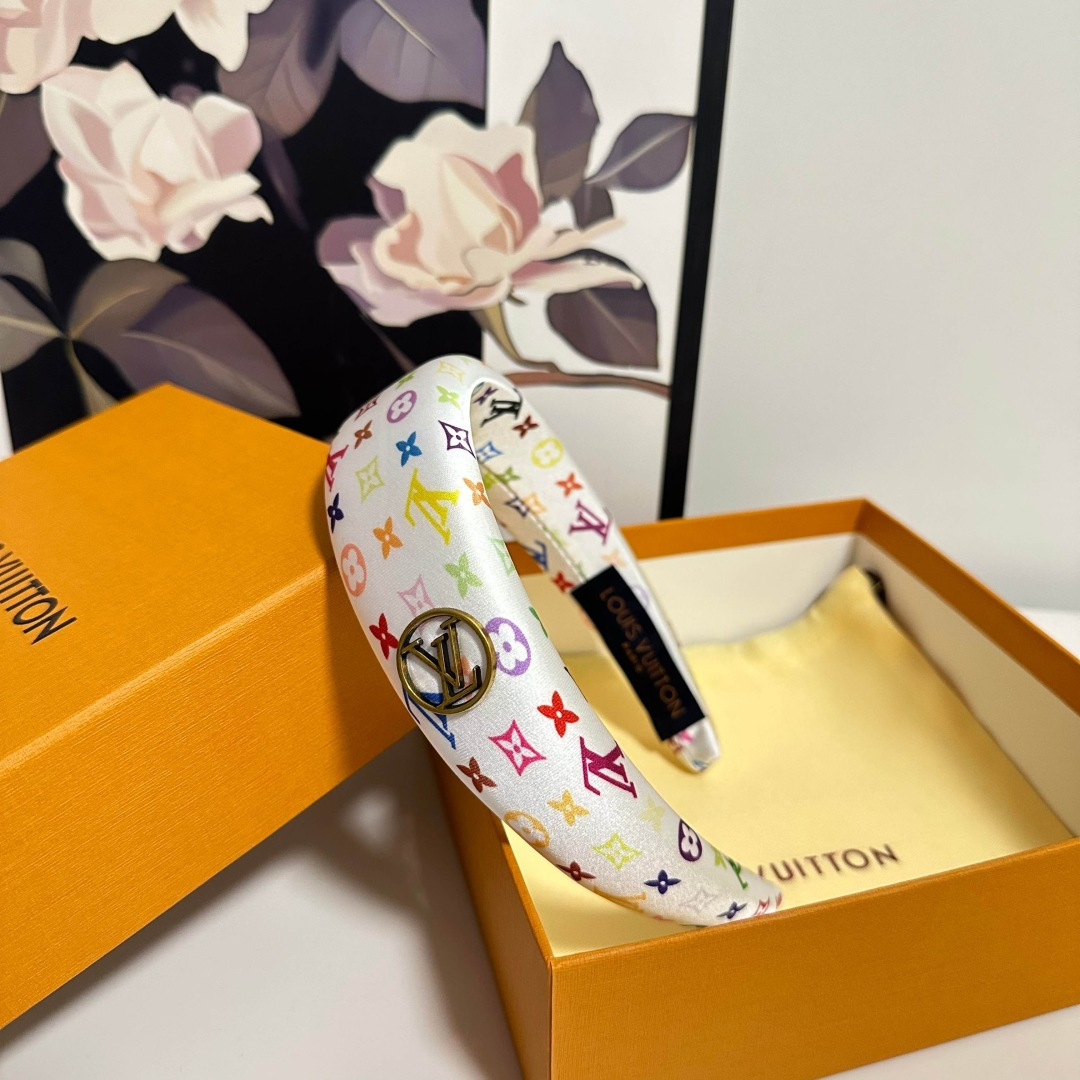 LOUIS VUITTON ルイ・ヴィトン ヘアバンド ファッション ブランド マルチカラー - 画像 9