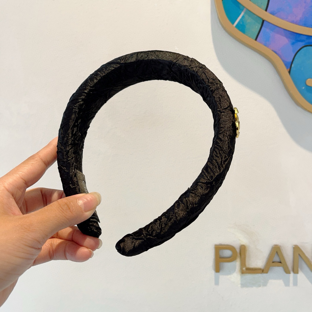 CHANEL シャネル ヘアバンド 本革 通勤 通学 ブラック 全2色 - 画像 4