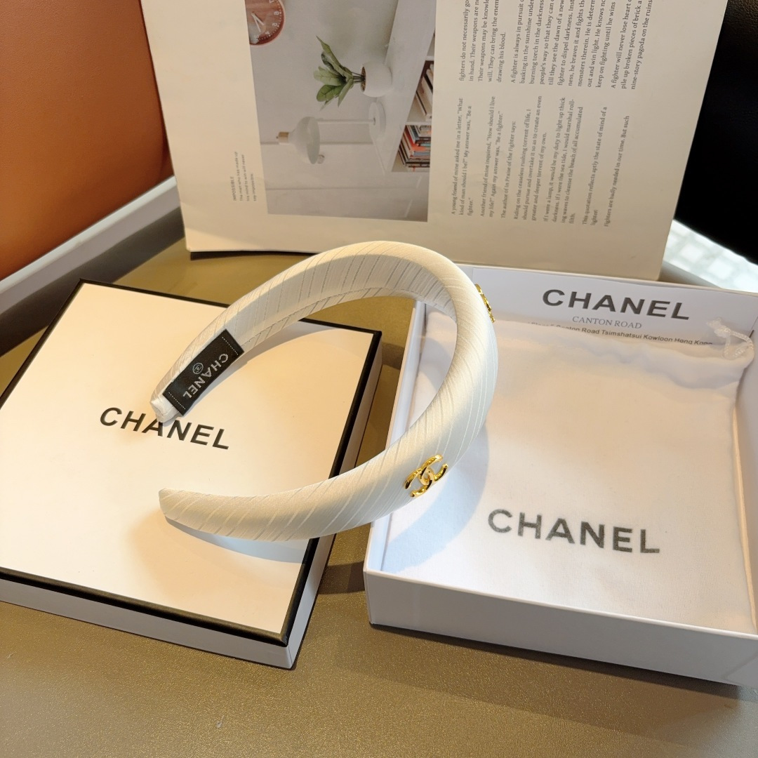 CHANEL シャネル ヘアバンド 本革 通勤 全3色 - 画像 7