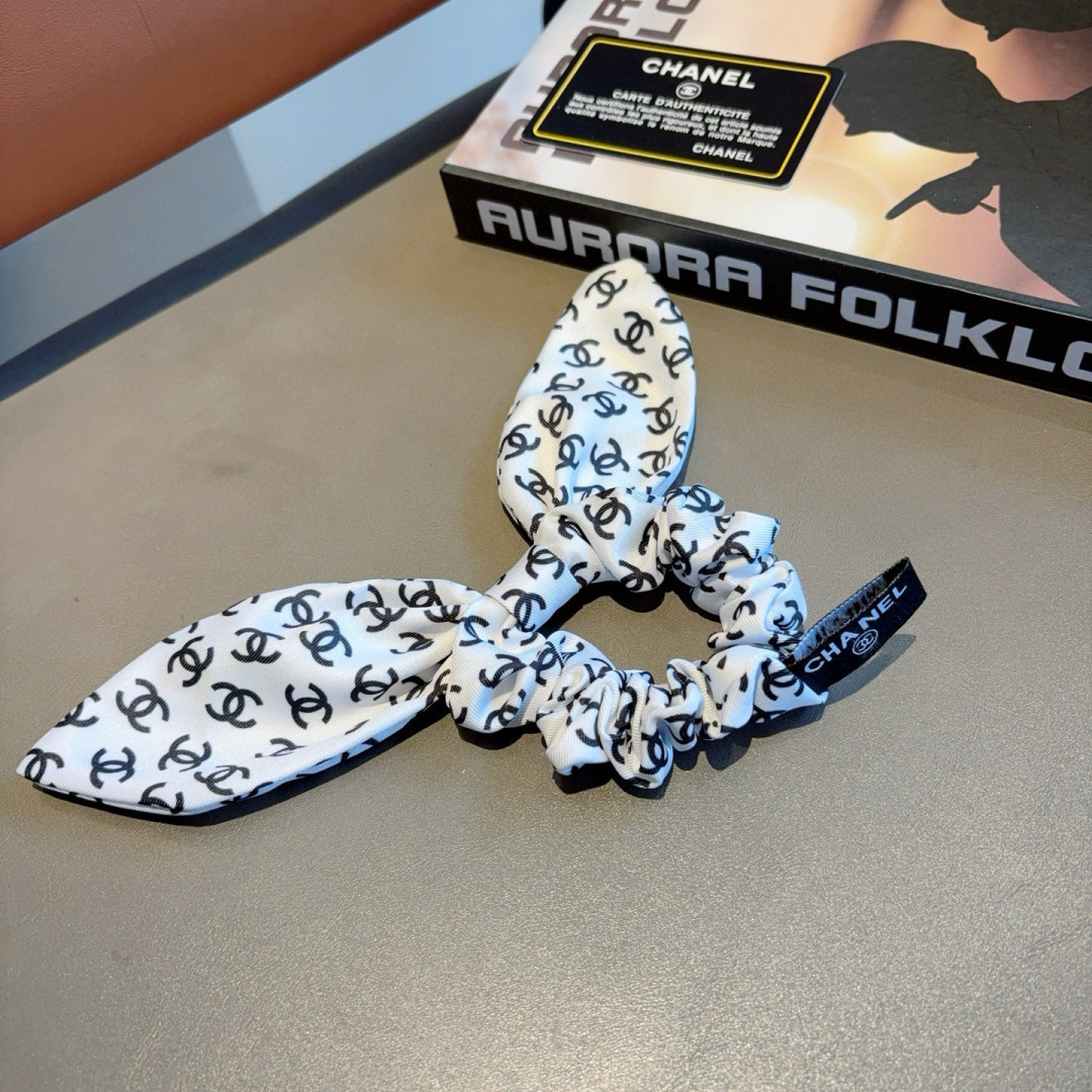 CHANEL シャネル ヘアゴム ファッション リボン ブランド 2色展開 - 画像 8
