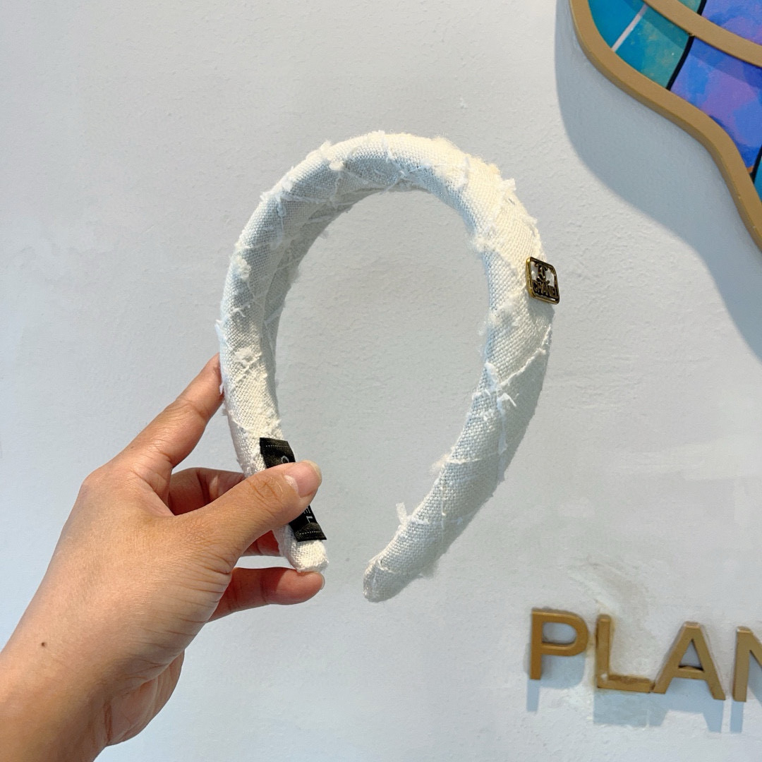 CHANEL シャネル ヘアバンド 本革 通勤 全2色 - 画像 2