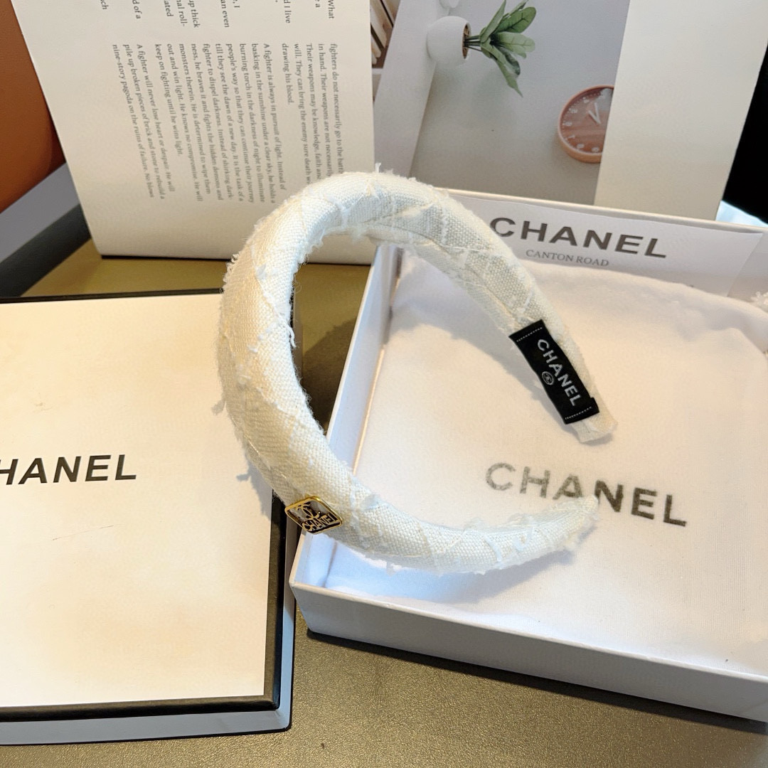 CHANEL シャネル ヘアバンド 本革 通勤 全2色 - 画像 5