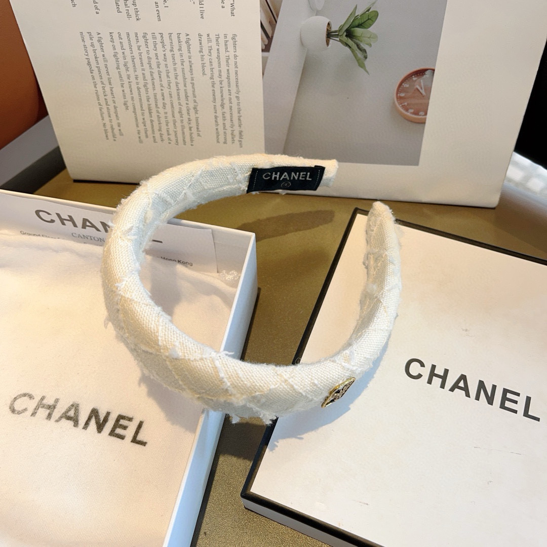 CHANEL シャネル ヘアバンド 本革 通勤 全2色 - 画像 7