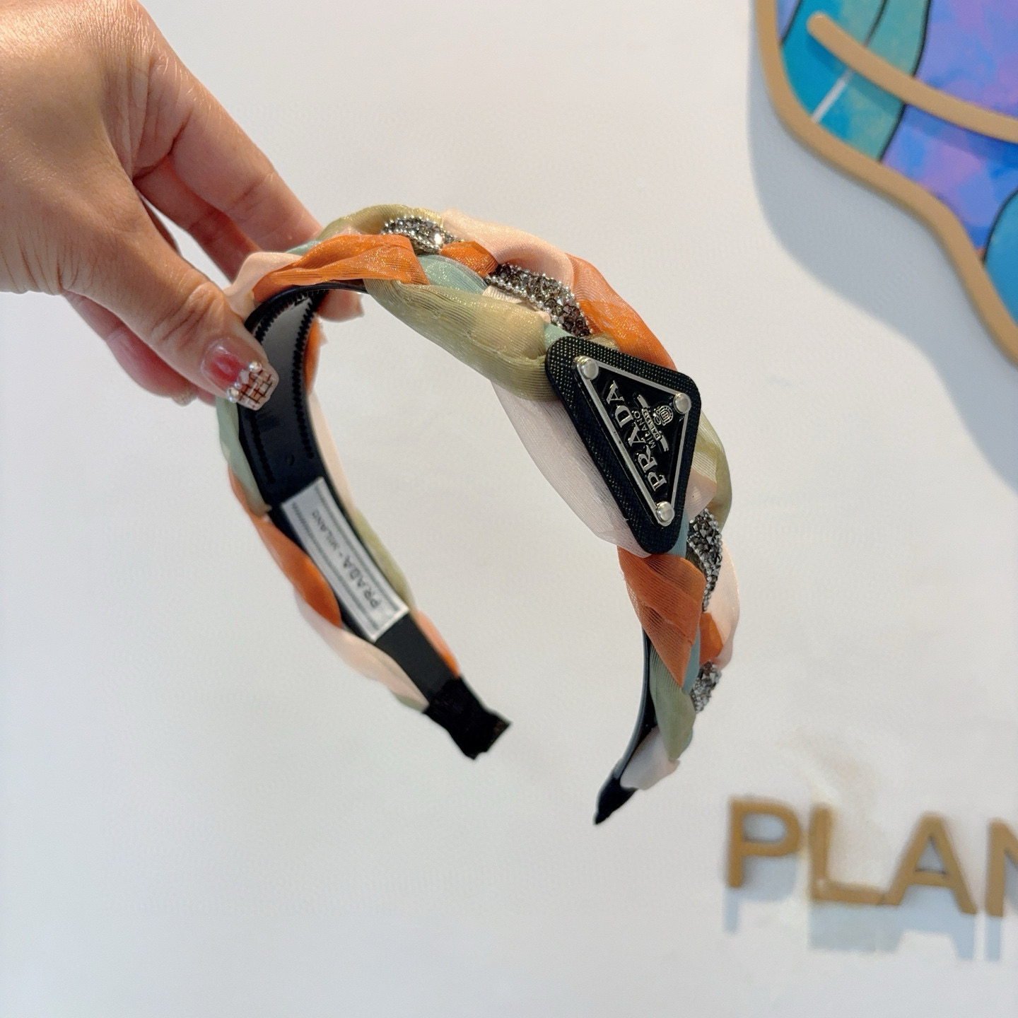 PRADA プラダ ヘアバンド ブランド フラットヘアアクセサリー 全4色 - 画像 5