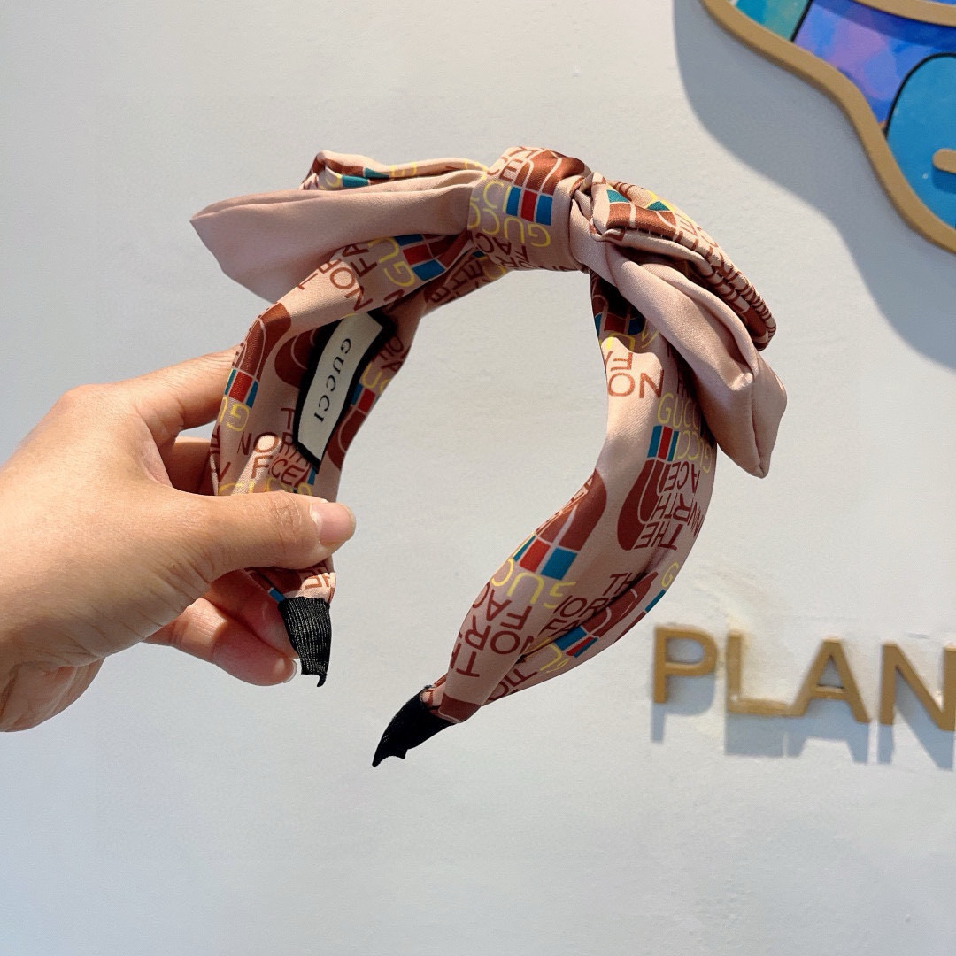 GUCCI グッチ ヘアアクセサリー ファッション バンド ベージュ - 画像 4