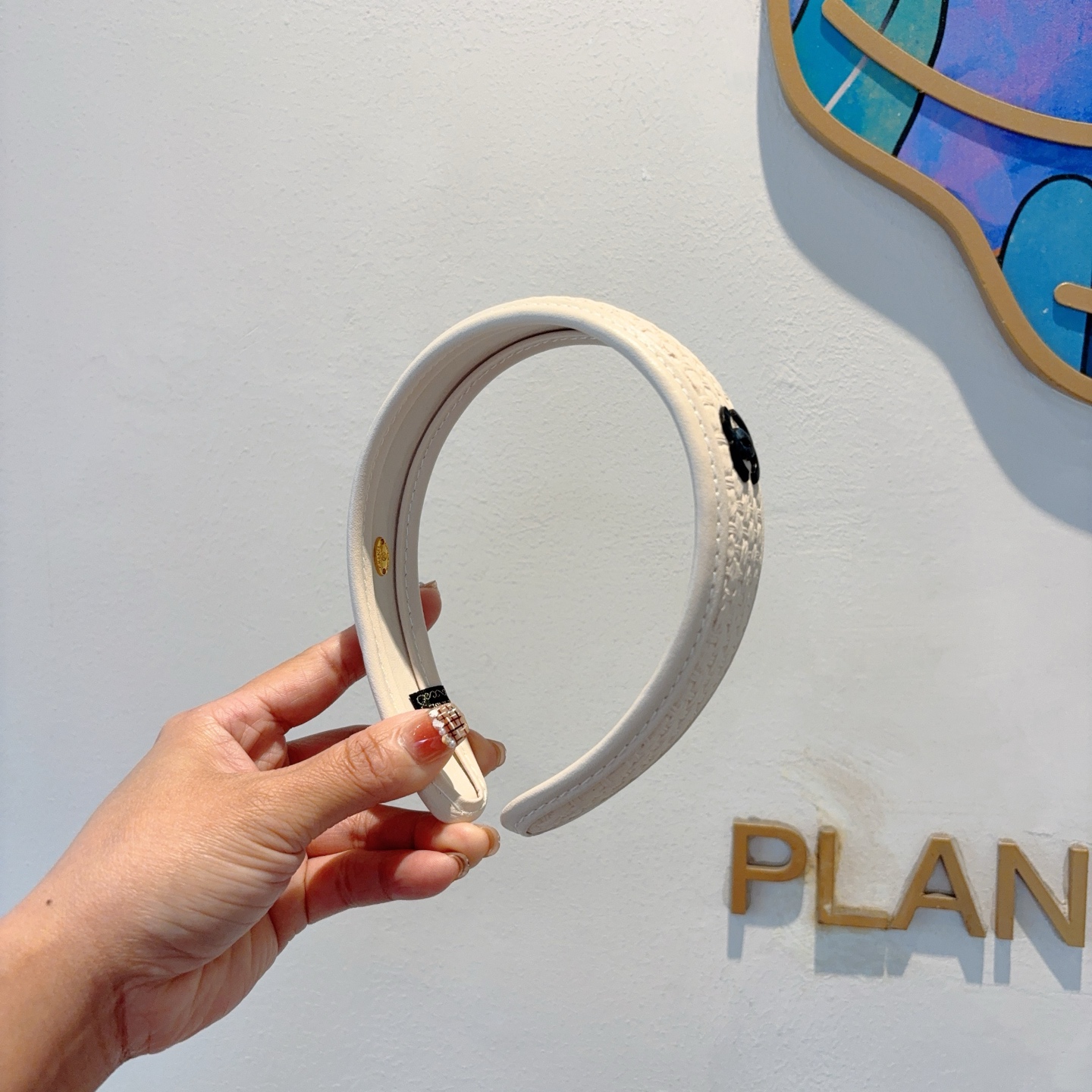 CHANEL シャネル ヘアアクセント フラットヘアバンド 本革 全3色 - 画像 3