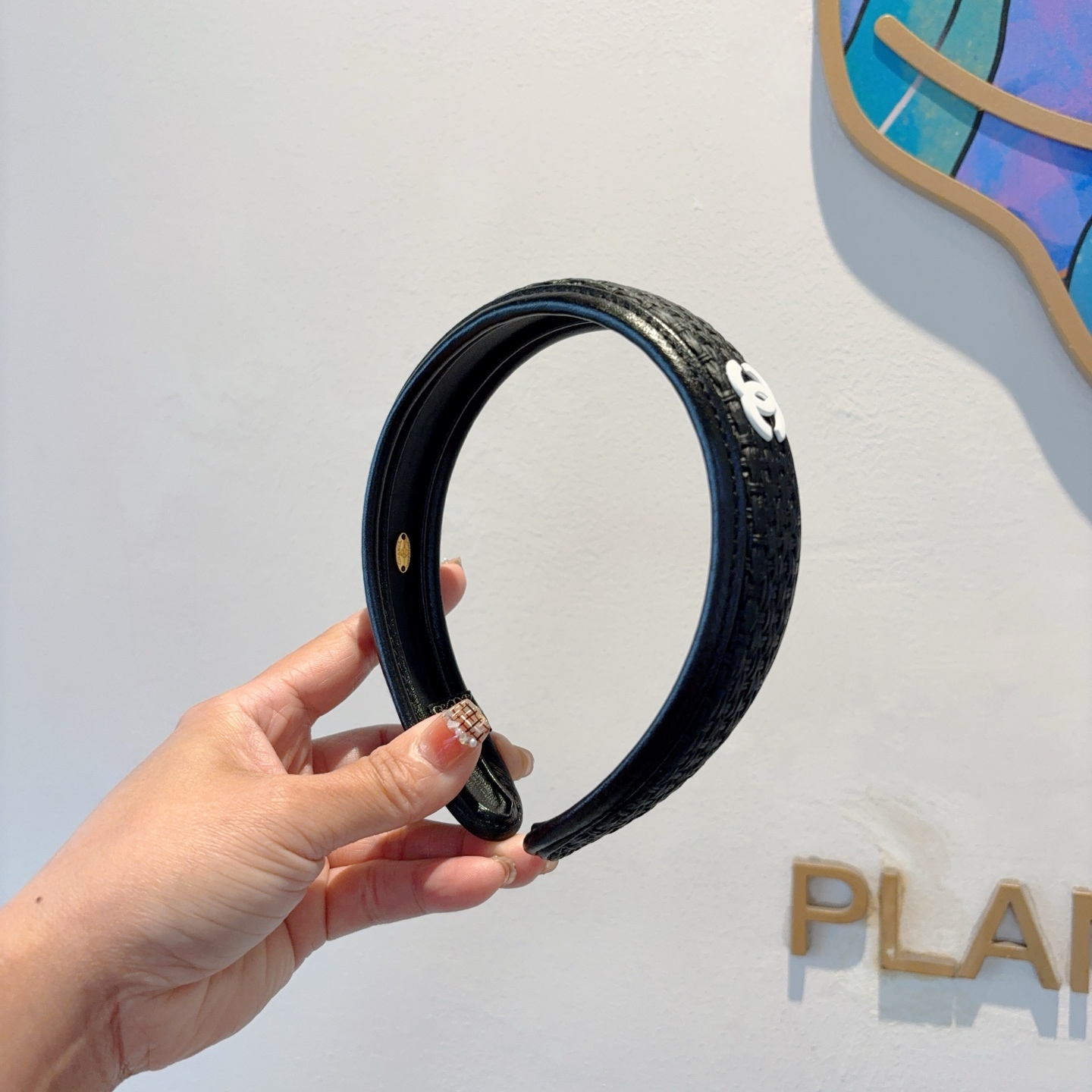 CHANEL シャネル ヘアバンド 本革 ファッション 通勤 全3色 - 画像 3