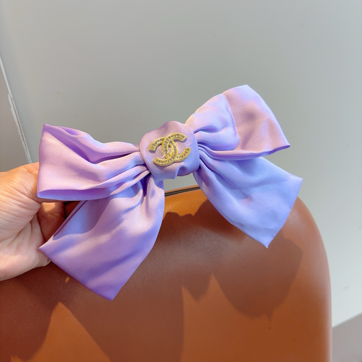 CHANEL シャネル ヘアクリップ ボリュームリボン ファッション ブラック - 画像 7