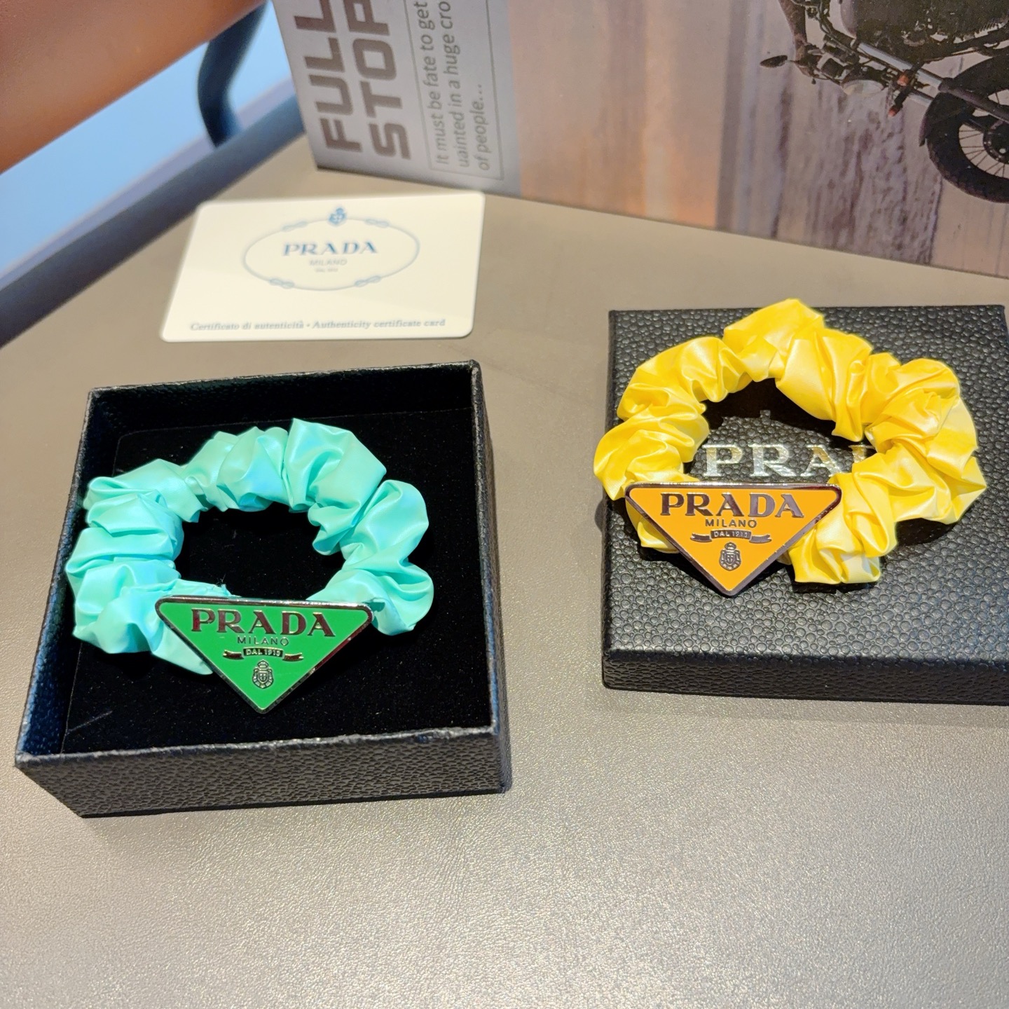 PRADA プラダ ヘアゴム プラダ ミラノ プラダ ロゴ ブランド 35文字 - 画像 8