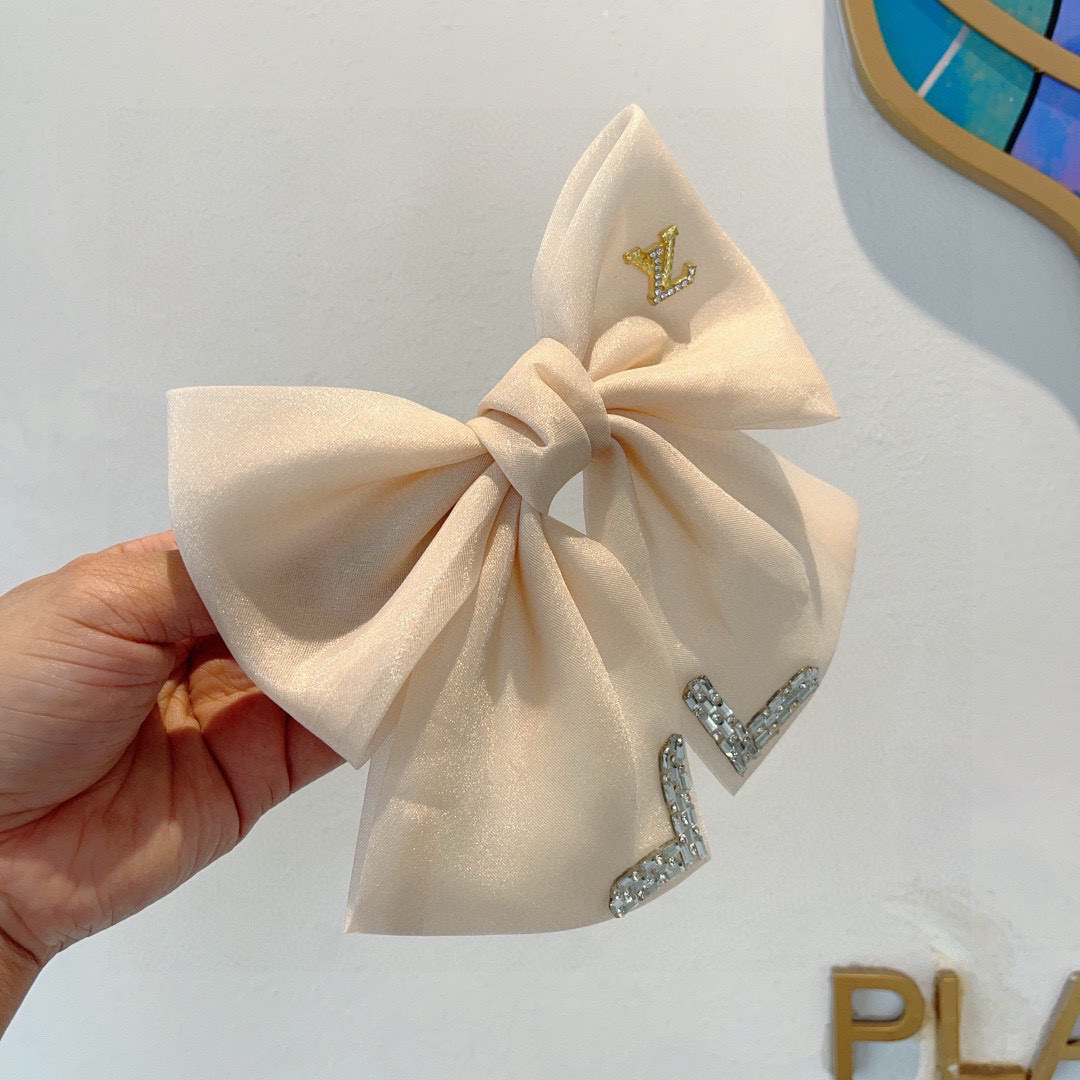 LV ルイ・ヴィトン ヘアアクセサリー ファッション ポニーテール ベージュ - 画像 2