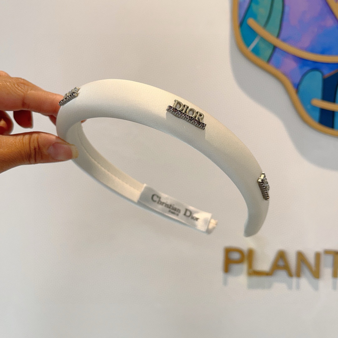 DIOR ディオール ヘアバンド 本革 通勤 通学 全2色 - 画像 3