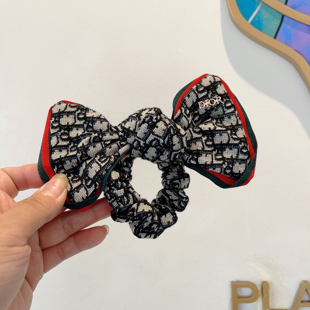 DIOR ディオール ボウタイ スカーフ ファッション ブラック 全2色 - 画像 1