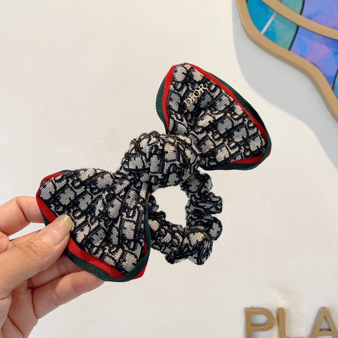 DIOR ディオール ボウタイ スカーフ ファッション ブラック 全2色 - 画像 2