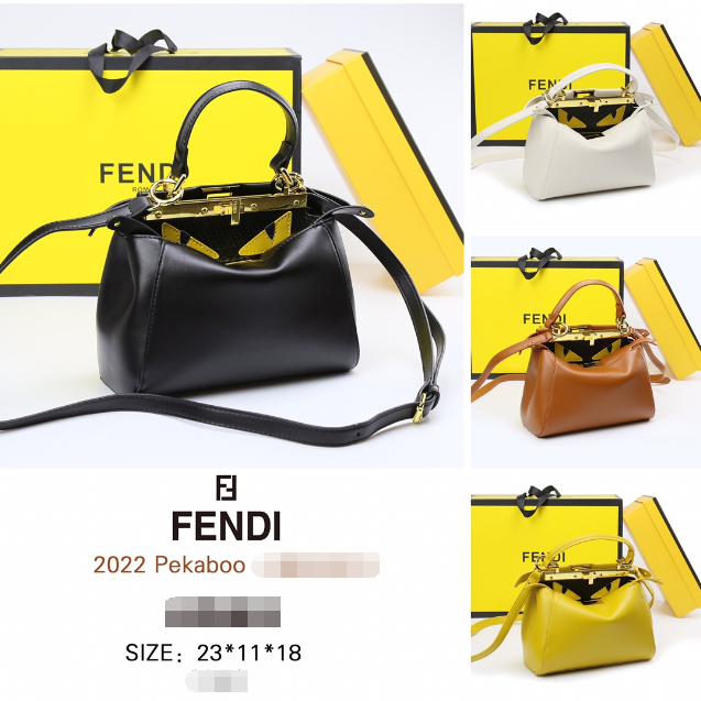 FENDI 2way Monster Peekaboo Bag 4