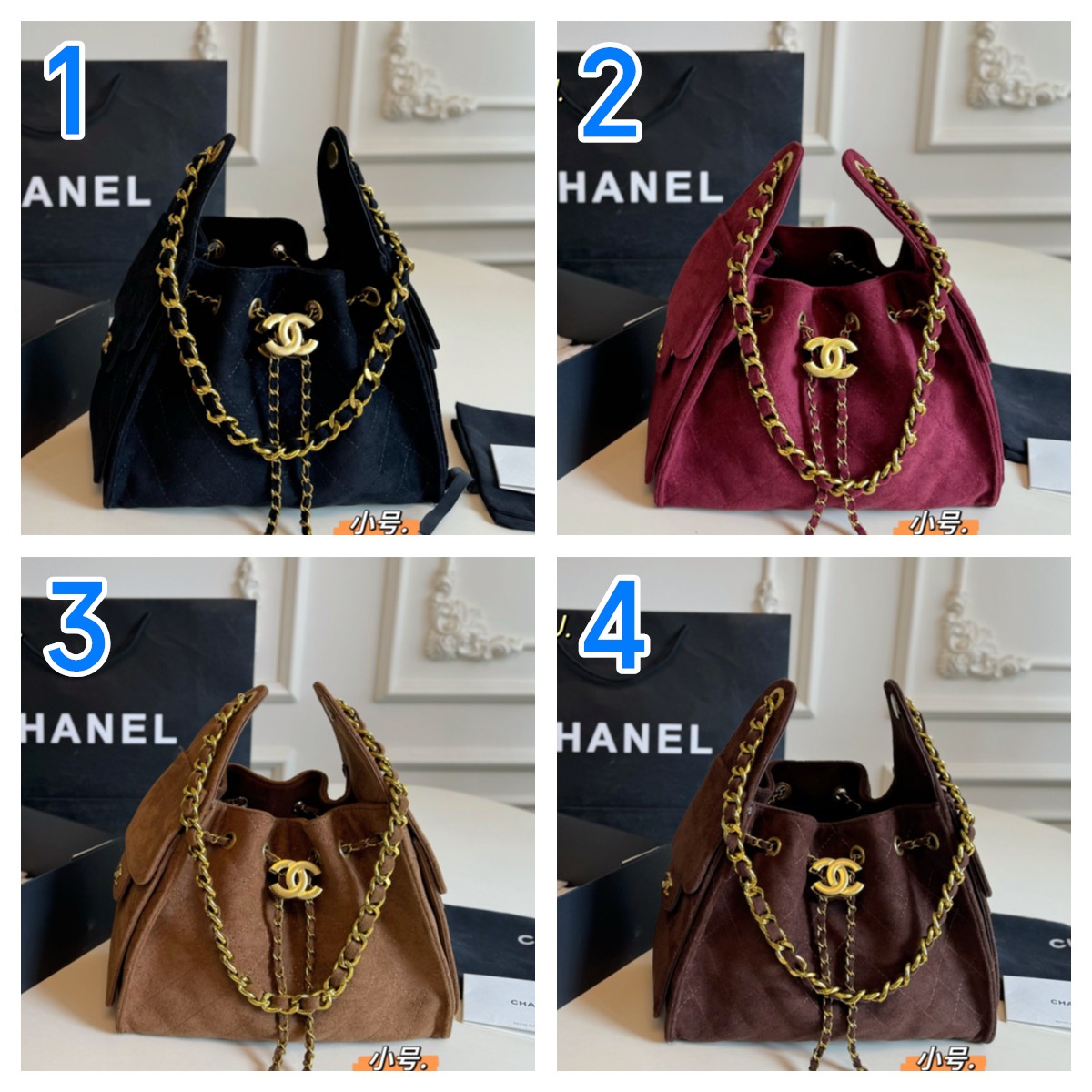 限定色 シャネル CHANEL25 アイコンバッグ ボストンバッグ ハンドバッグ 4色入 🖤