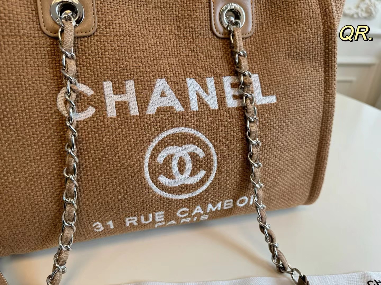 シャネル定番トートバッグ　ドーヴィル　2WAY　チェンートートバッグ　ハンドバッグ　7色選択 - 画像 12