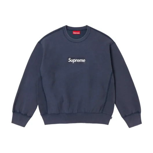 Supreme スュプリーム ボックスロゴスウェットシャツ 水洗加工 5色展開