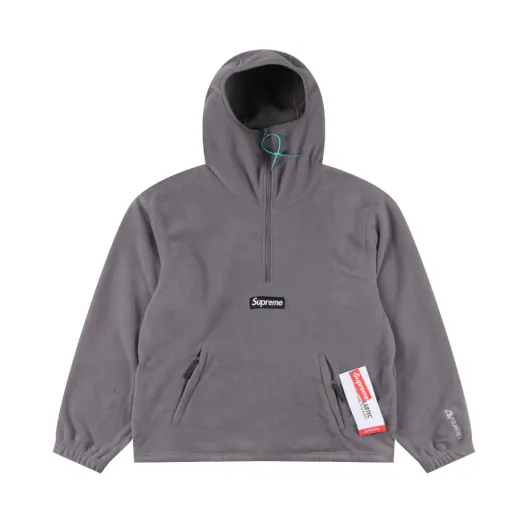 Supreme スプリーム フルジップパーカー ポーラテック ミディアムグレー 全4色