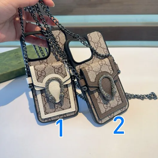 iPhoneケースGUCCI ディアゴノ ファッションスマホケース 2色入