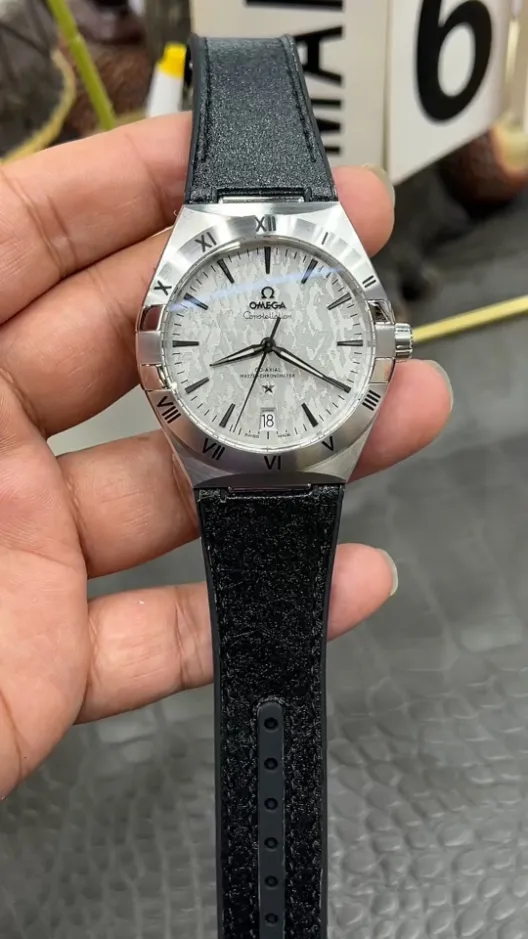 OMEGA オメガ セブンティーン タイプ 41mm ステンレススチール ブラック