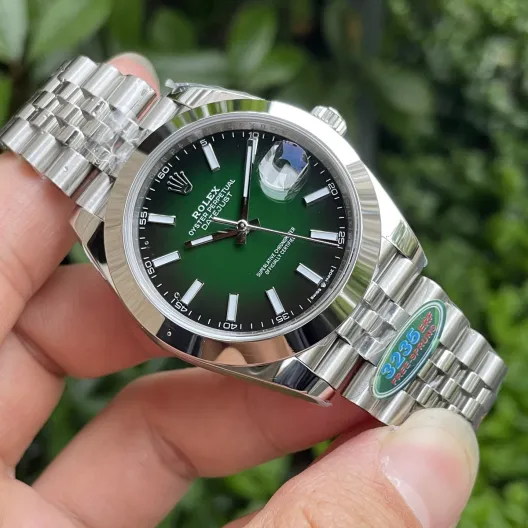 ROLEX ロレックス 日本製自動巻き 時計 メンズ 41mm 重厚感 ブラック レッド