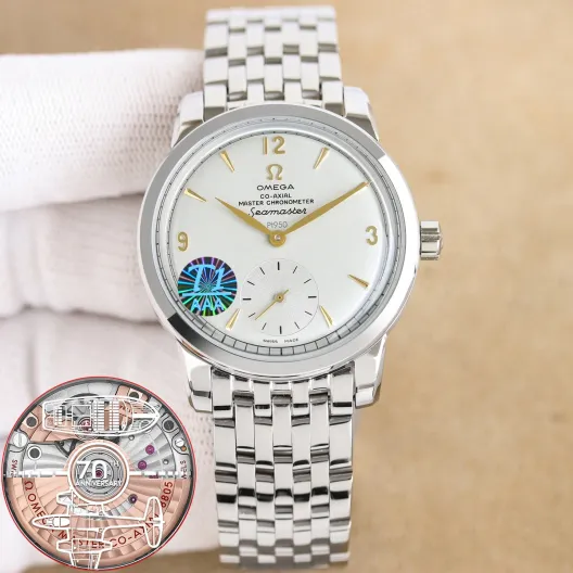 欧米茄 OMEGA 海馬シリーズ 1948 コピー 時計 スーパーコピー スイス製ムーブメント シルバー メンズ